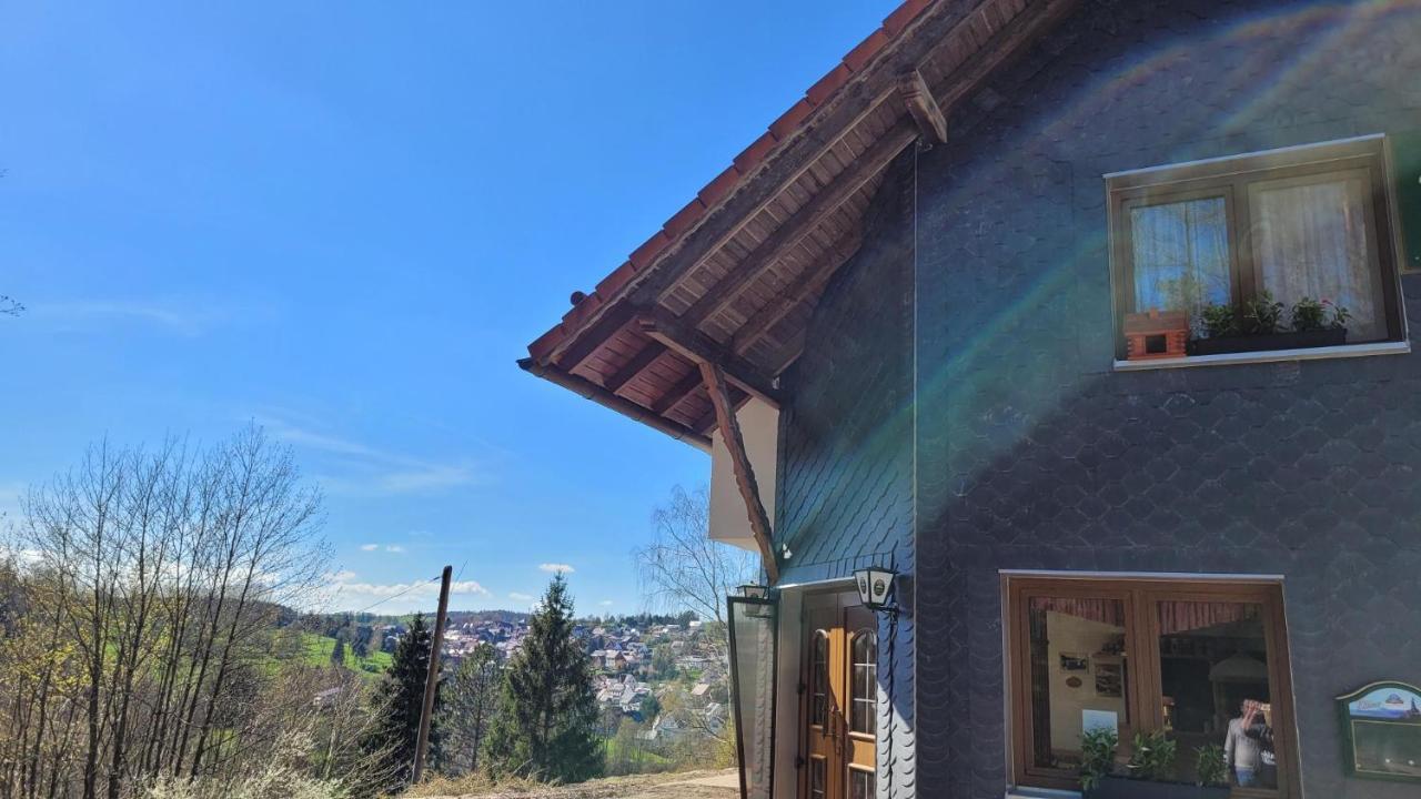 Waldpension Am Koepfchen Kurort Steinbach-Hallenberg Exterior foto